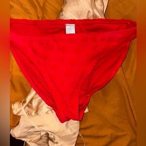 Red Bikini Bottom